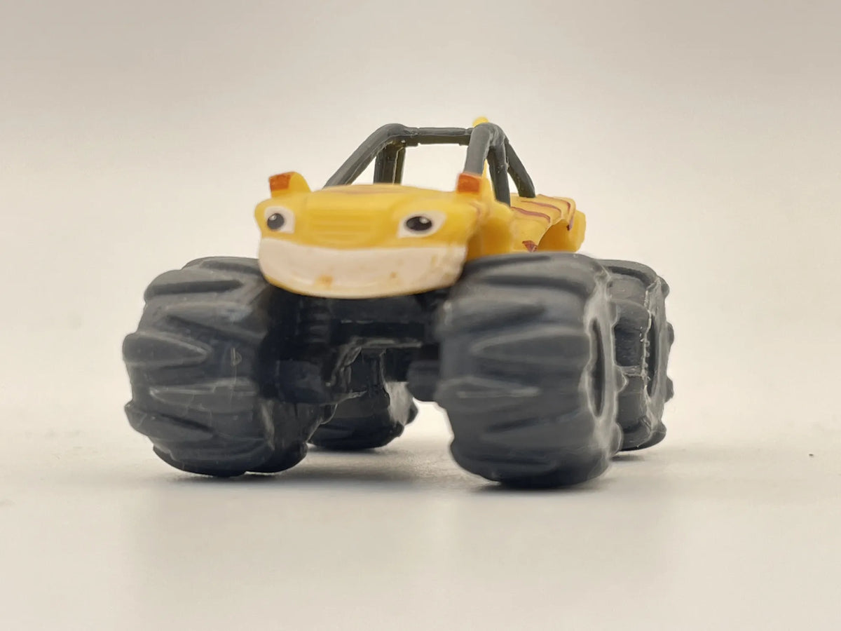 MONSTER TRUCK, Viacom 2018, Die cast 02, Żółty, 1:72, Resoraki – zdjęcie 4