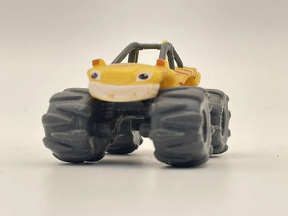 MONSTER TRUCK, Viacom 2018, Die cast 02, Żółty, 1:72, Resoraki – zdjęcie 4