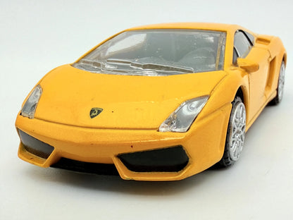 Lamborghini Gallardo LP550-4, Rastar, Die cast, Resoraki, Żółty, 1:40 – zdjęcie 4
