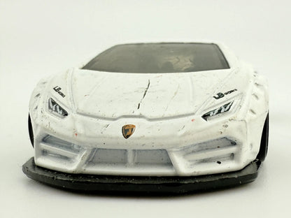 LB-WORKS LAMBORGHINI HURACAN COUPE, Hot Wheels 2020, No. GRX61, Biały, 1:64 – zdjęcie 4