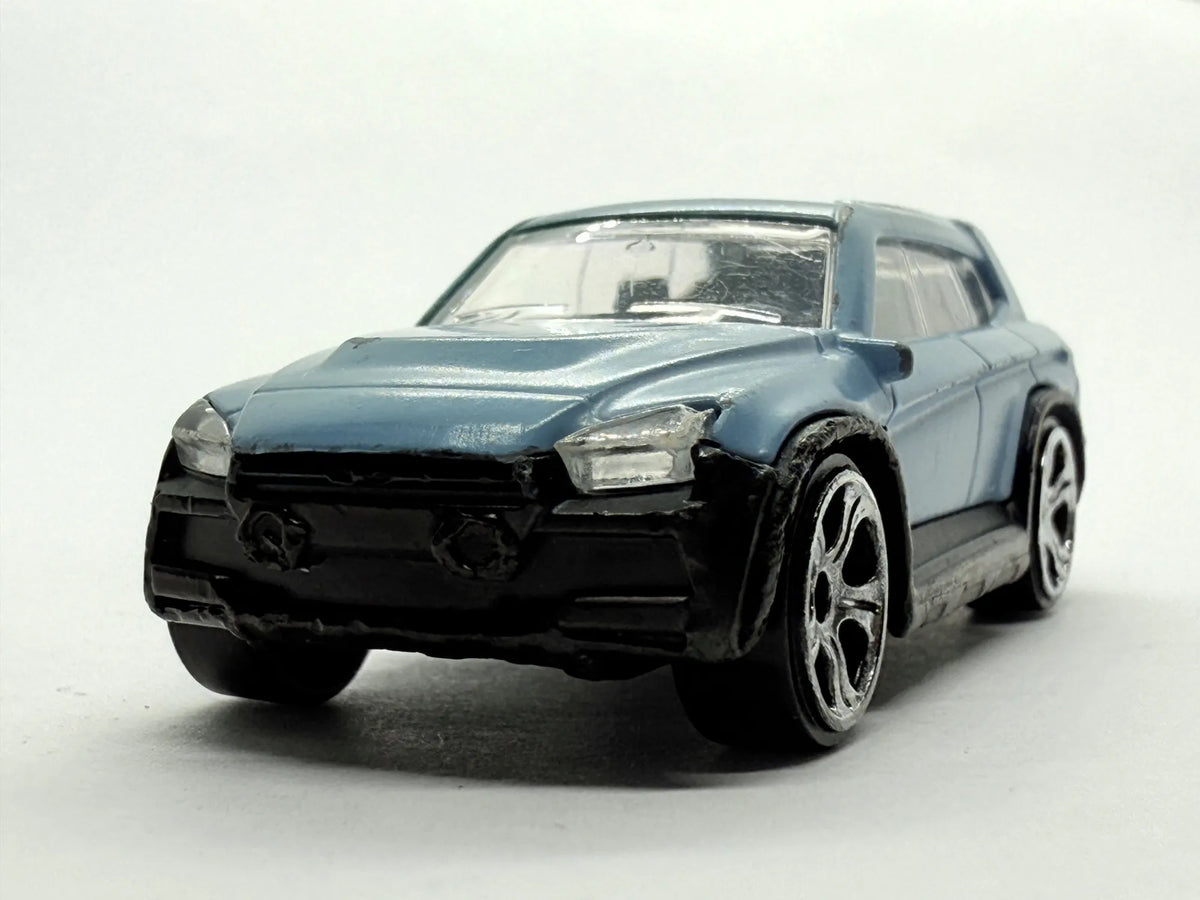 Range Rover Evoque Coupe Fresh Metal Maisto Niebieski 1:62 – zdjęcie 4