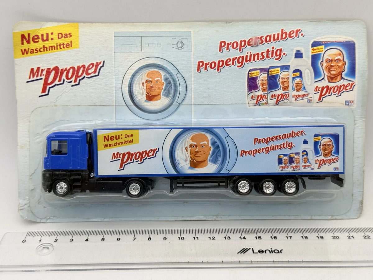 Renault Magnum Giveaway GMBH 1:87 Ciężarówka Promocyjna Mr. Proper Blister – zdjęcie 4