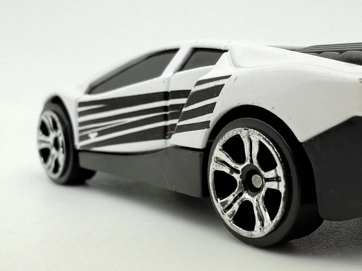 Jak Lamborghini Teamsterz Biała 1:64 – zdjęcie 4