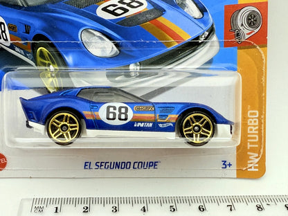 El Segundo Coupe Hot Wheels Niebieska 1:64 – zdjęcie 4