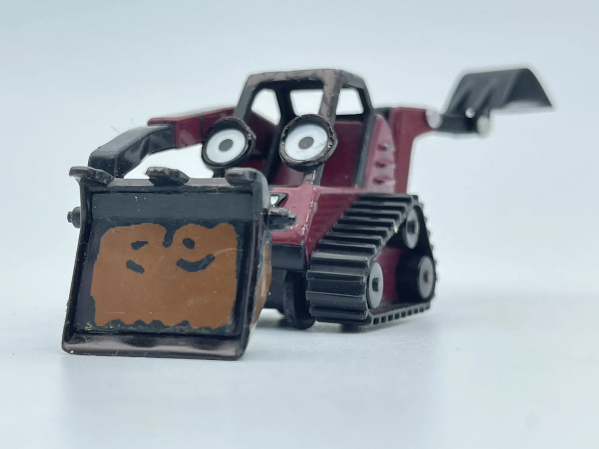 Koparka-ładowarka Benny z serii Bob Budownicz, Resoraki, Die cast 1:55 – zdjęcie 4