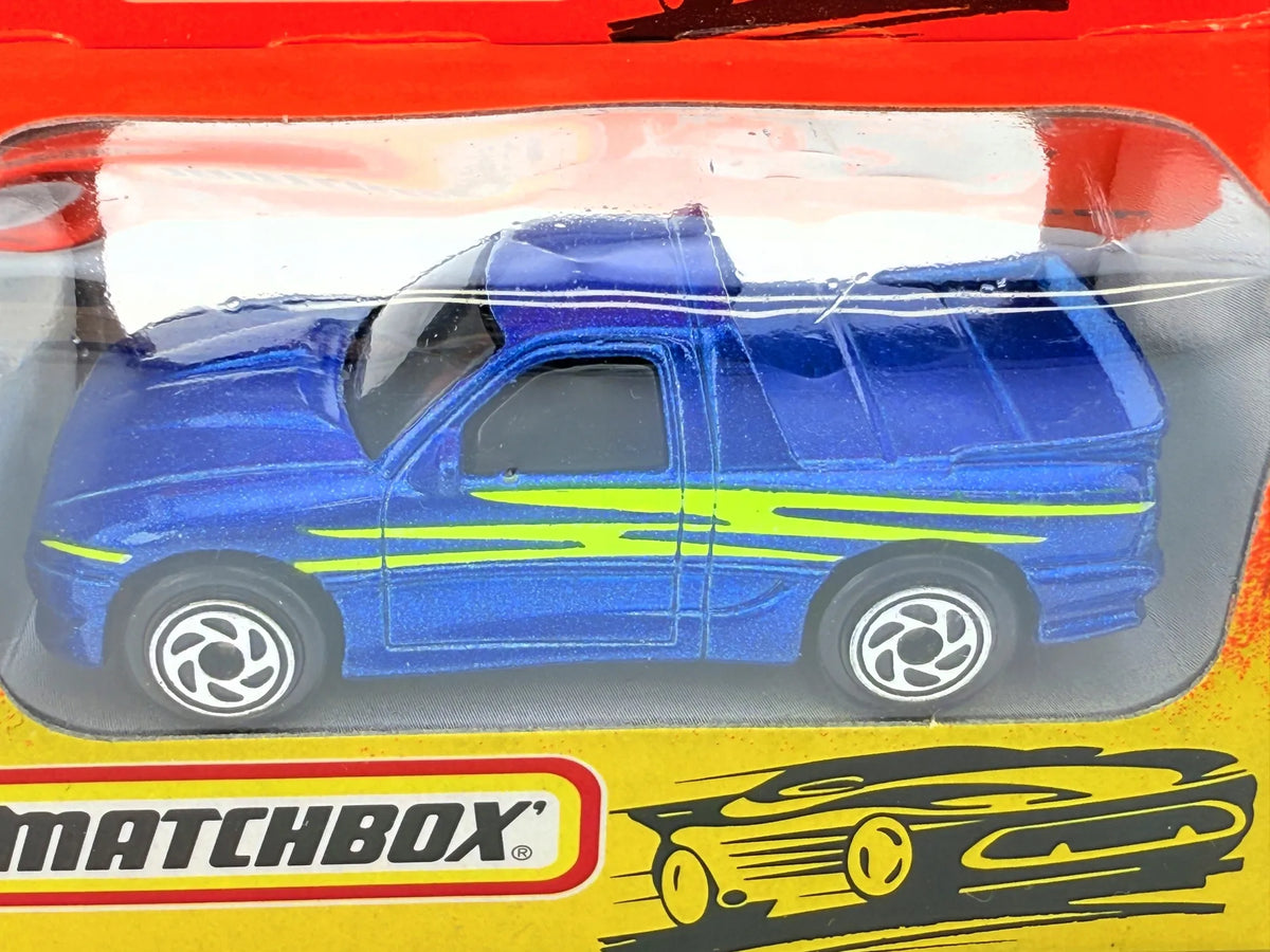 THE BUSTER, Matchbox, Resoraki, Die cast 28, Niebieski, 1:64 – zdjęcie 4