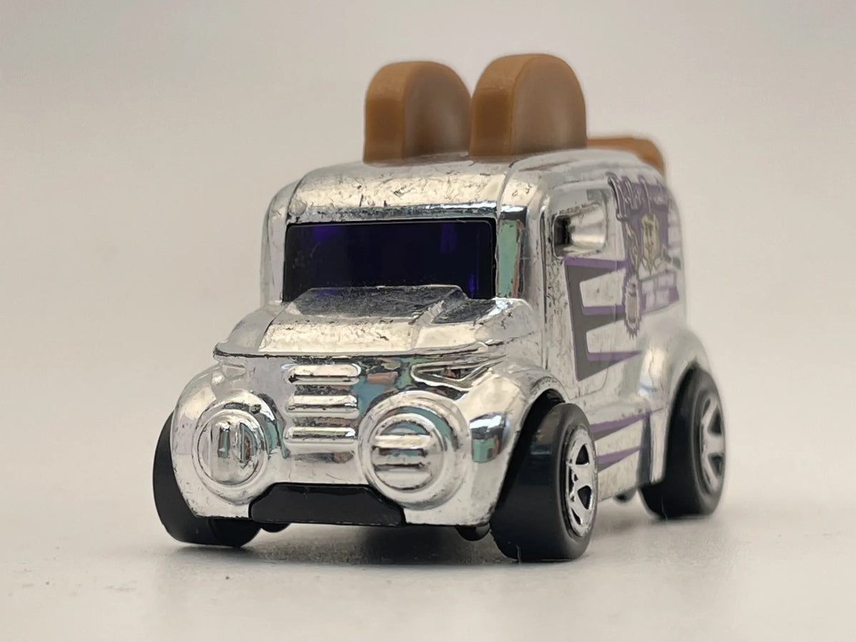 Roller Toaster, Hot Wheels 2016, Resoraki, Die cast, Srebrny chrom, 1:64 – zdjęcie 4