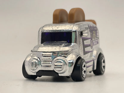 Roller Toaster, Hot Wheels 2016, Resoraki, Die cast, Srebrny chrom, 1:64 – zdjęcie 4