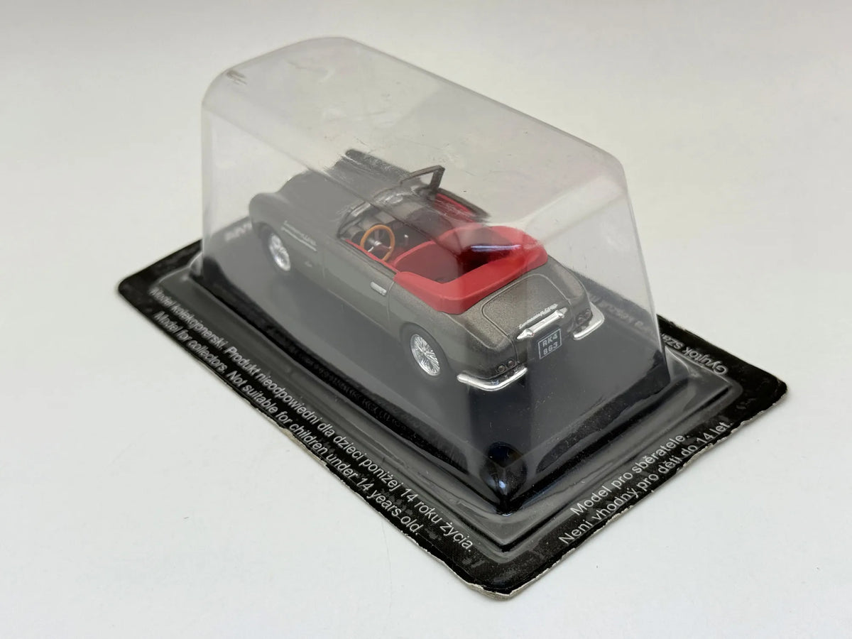 MASERATI A6G 2000 SPYDER FRUA Legendarne Samochody AmerCom Grafitowy 1:43 – zdjęcie 4