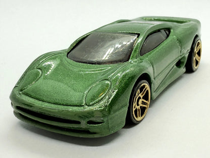 Jaguar Xj220 Hot Wheels Zielony 1:70 – zdjęcie 4