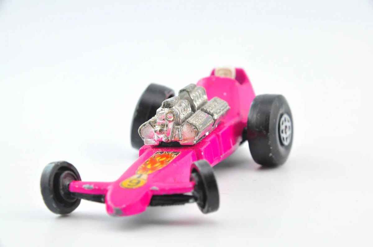 Slingshot Dragster, Matchbox 1974, Made in England, Die cast, Różowy, 1:64 – zdjęcie 4