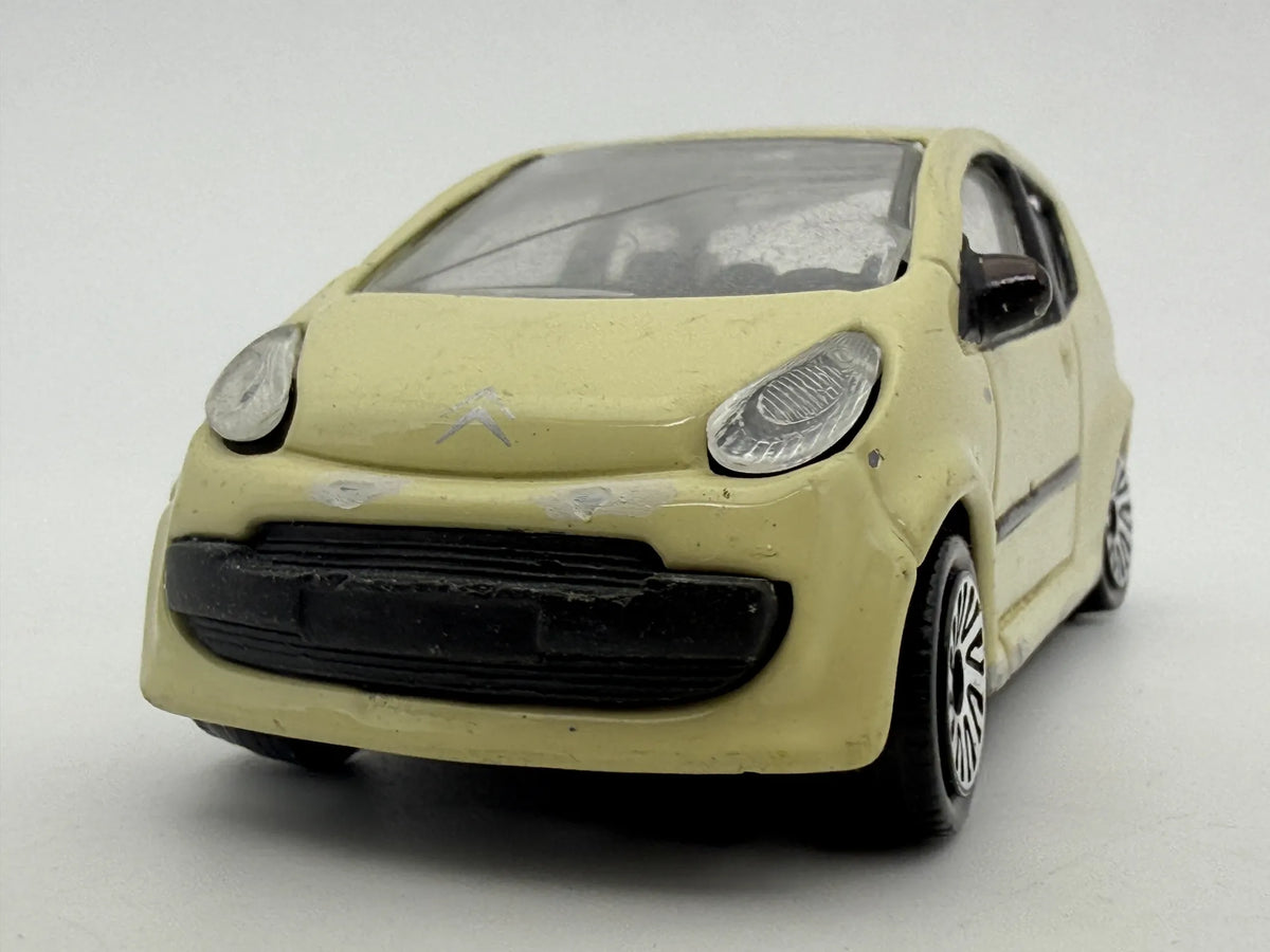 CITROEN C1, Bburago, Die cast No.1143, Beżowy, 1:43, Resoraki – zdjęcie 4