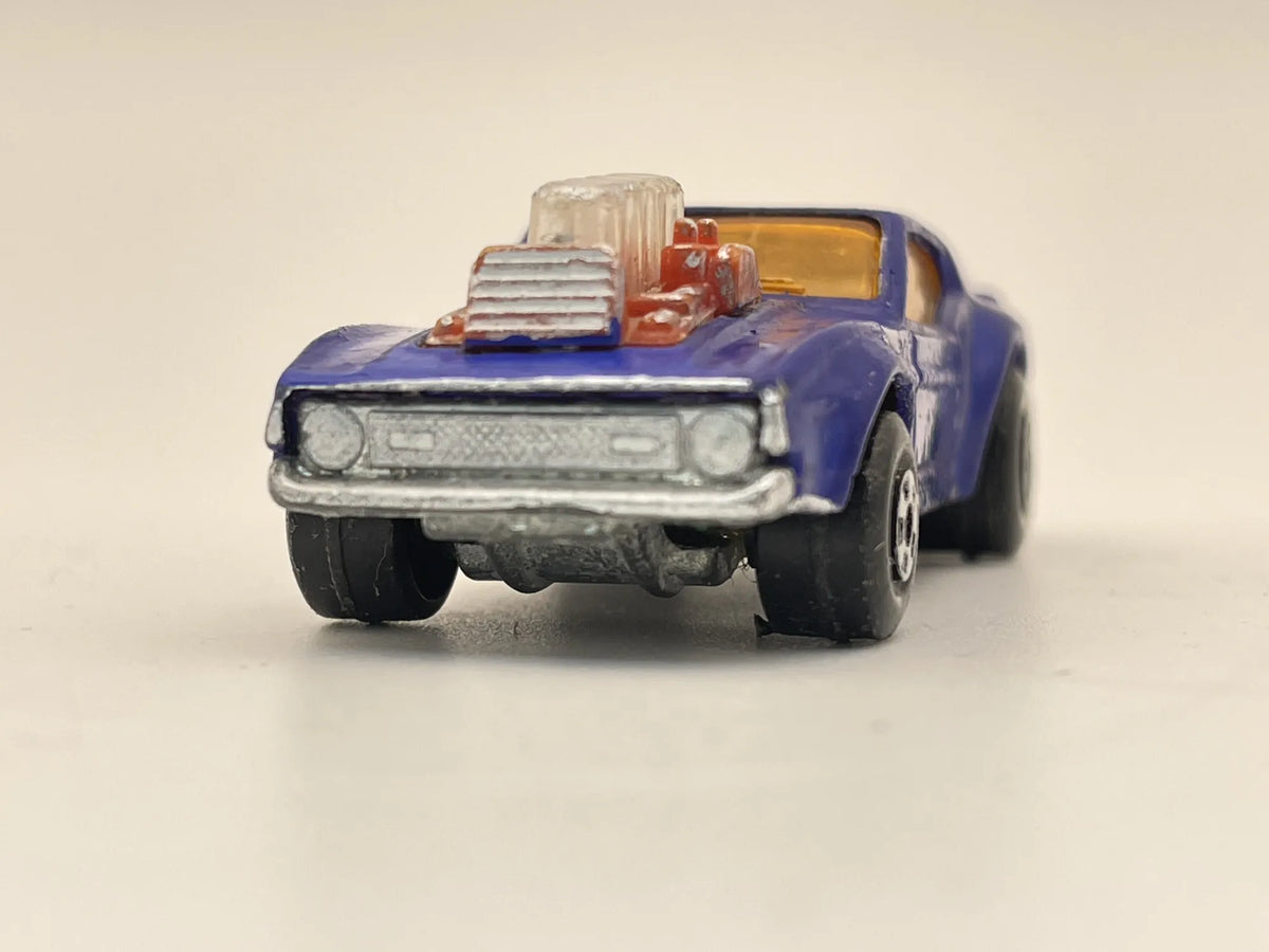 Mustang Piston Popper, Matchbox, Made in England, Resoraki, Die cast 1:64 – zdjęcie 4