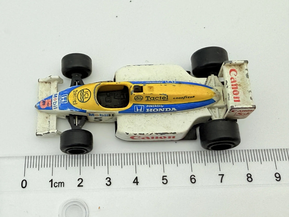 Williams Honda Fw11B, TOMICA, Made in Japan, Resoraki, die cast, 1:58 – zdjęcie 4