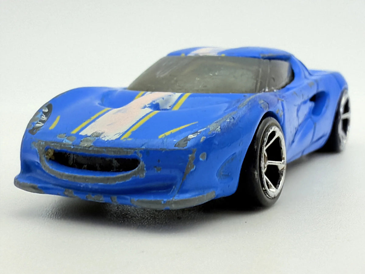Lotus Project M250 Hot Wheels Niebieski 1:64 – zdjęcie 4