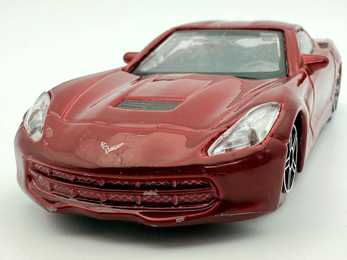 2014 Corvette Stingray Bburago Czerwony 1:43 – zdjęcie 4