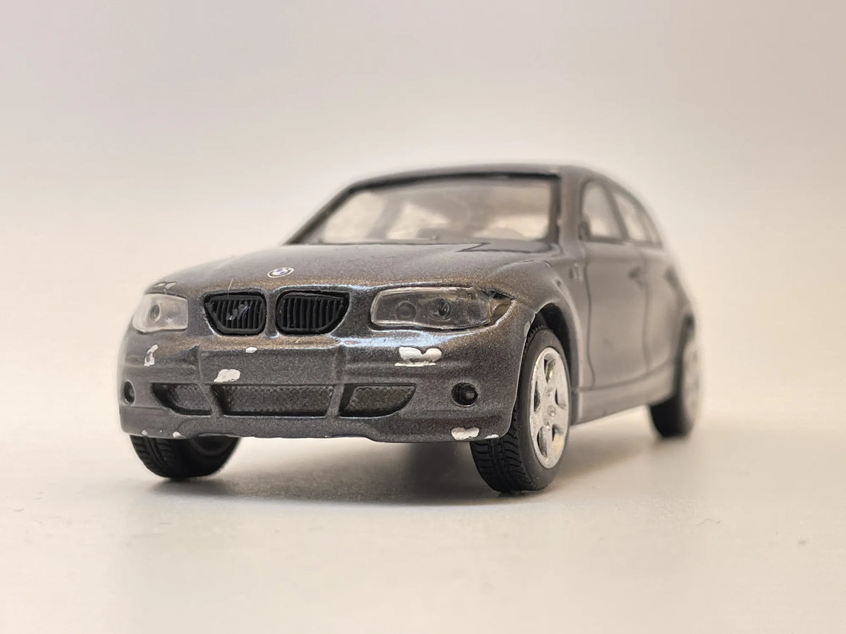 BMW 1-SERIES, NewRay, Resoraki, Die cast, Grafitowy, 1:43 – zdjęcie 4