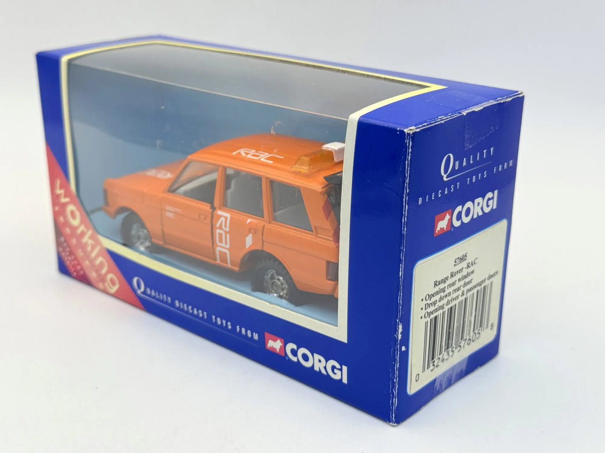 RANGE ROVER CLASSIC Working Features Corgi Pomarańc 1:36 Made in Gt Britain – zdjęcie 4