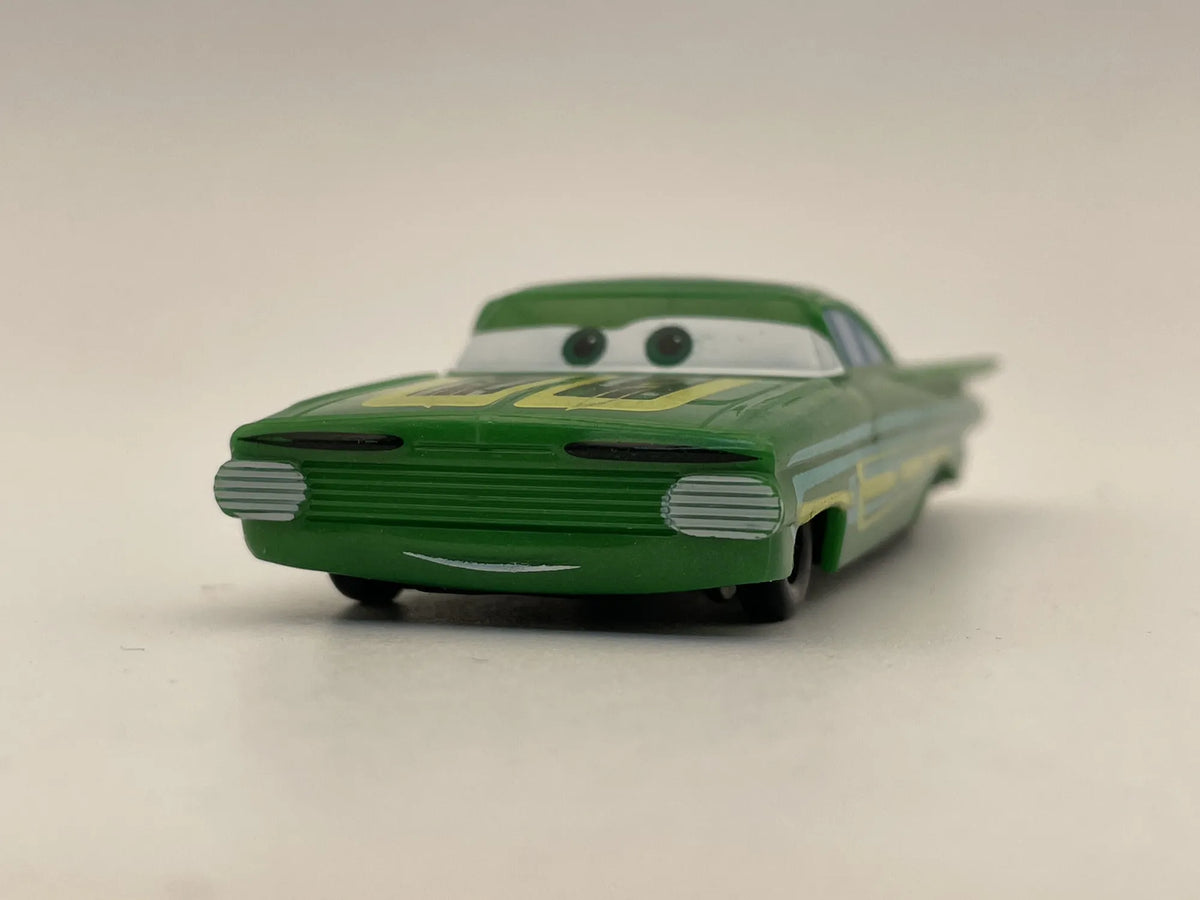 LOWRIDER, CHEVROLET IMPALA, Disney/Pixar, Resoraki, Die cast, Zielony, 1:64 – zdjęcie 4