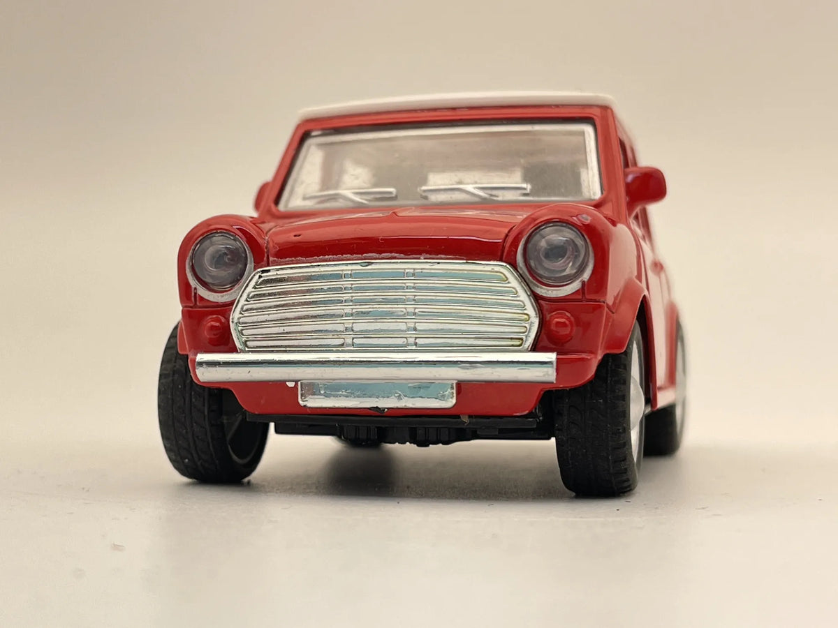 Mini Cooper, Resoraki, Die cast 1:36, czerwony – zdjęcie 4
