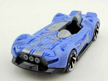 Clear Speeder X-Raycers Hot Wheels Niebieski 1:64 – zdjęcie 4