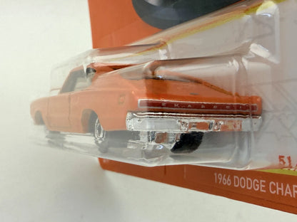 1966 Dodge Charger Superfast Matchbox 2021 Pomarańczowy 1:64 – zdjęcie 4