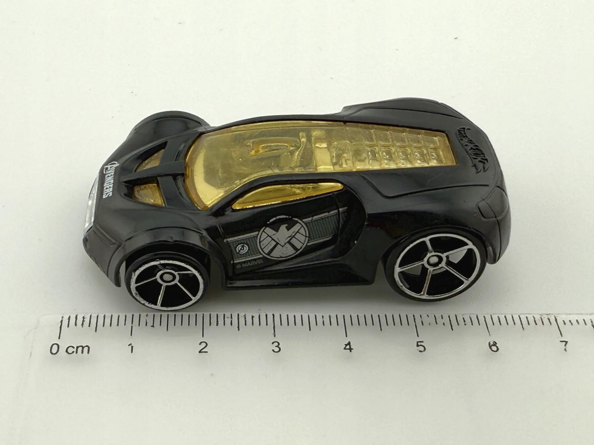 Ultra Rage Hot Wheels 2007 Czarny 1:64 – zdjęcie 4