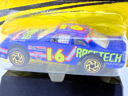 39 T-BIRD STOCK CAR, Matchbox, Resoraki, Die cast 11039, Niebieski, 1:64 – zdjęcie 4