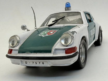 Porsche 911 Carrera Rs 2.7 Polizei Polistil 1979 Biały 1:26 Made in Italy – zdjęcie 4