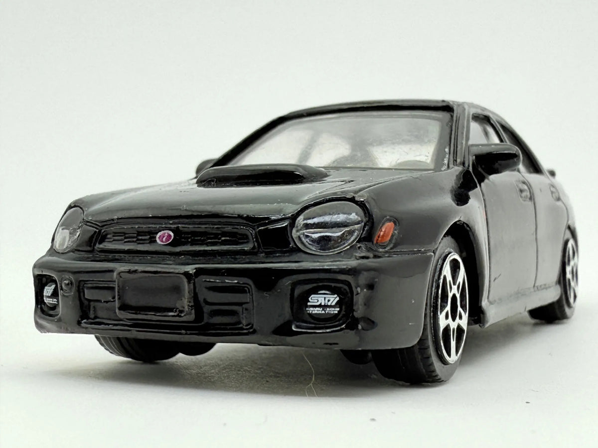 Subaru Impreza Wrx Sti Bburago Czarny 1:43 – zdjęcie 4