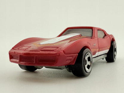 Chevrolet Corvette Mainline Hot Wheels Czerwony 1:64 – zdjęcie 4