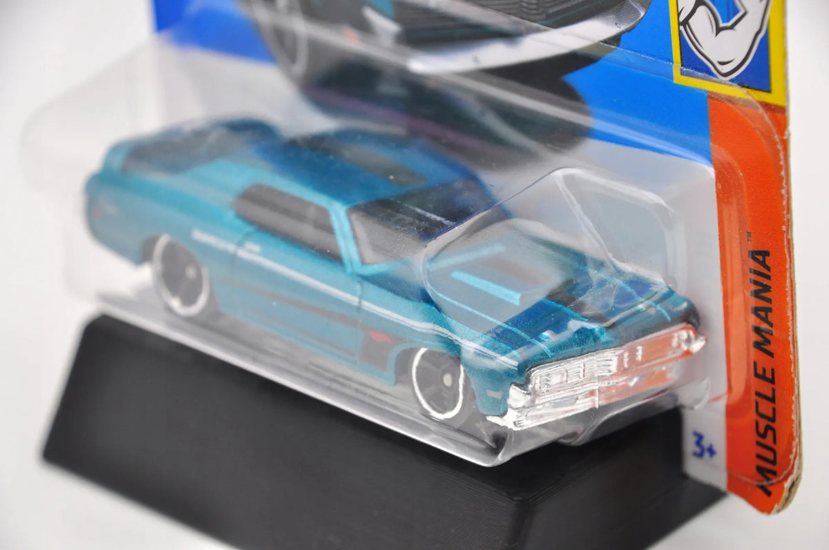 '69 MERCURY COUGAR ELIMINATOR Hot Wheels 2024 Niebieski 1:64 – zdjęcie 4