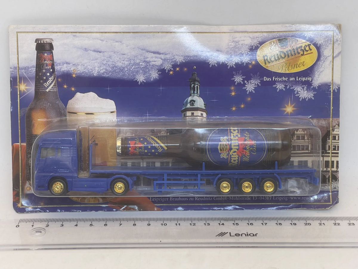 MAN Hümmer 1:87 Ciężarówka Promocyjna Reinmacher Blister Niebieski – zdjęcie 4