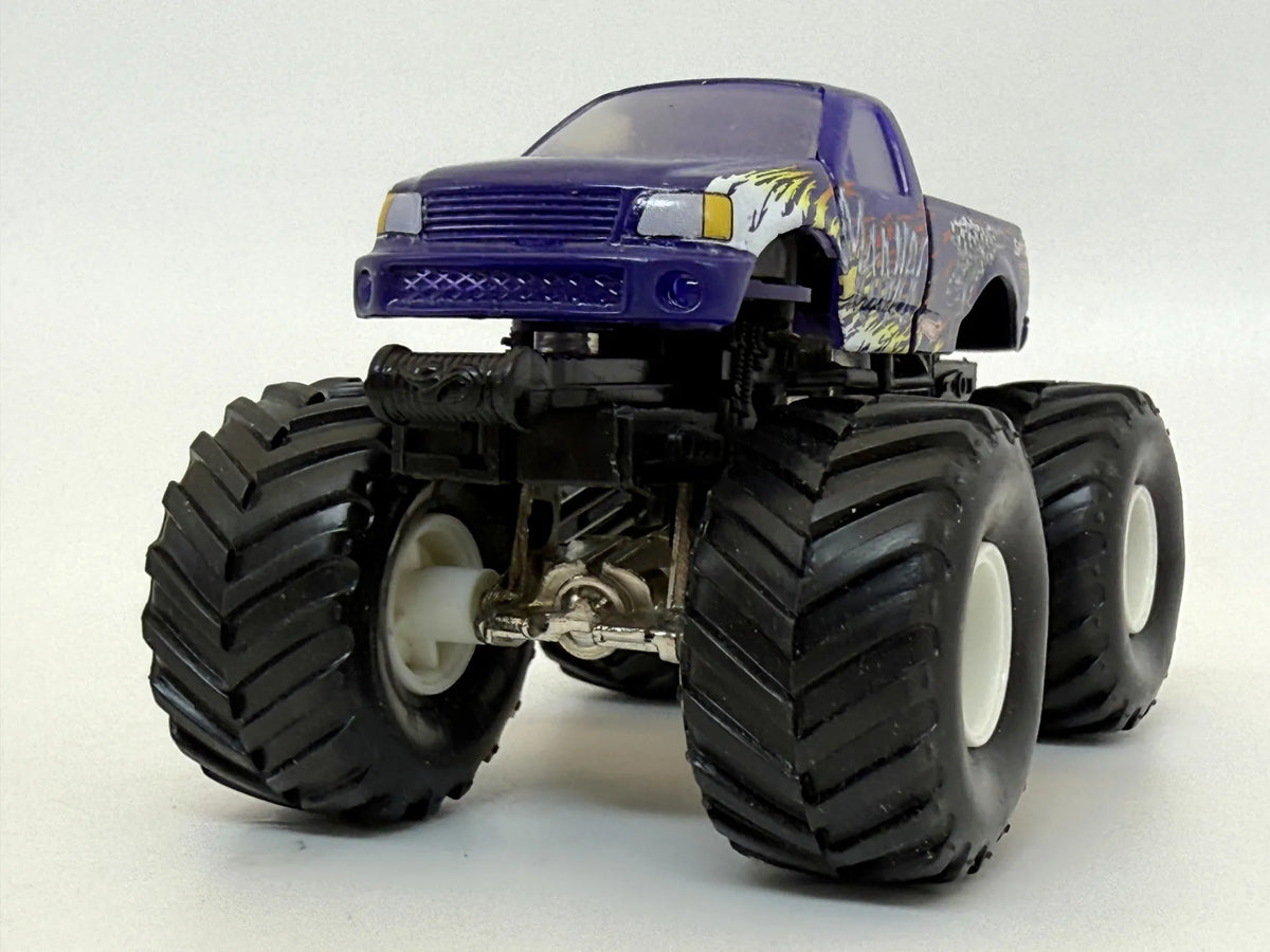 MONSTER JAM TRUCK, Hot Wheels 2004, Die cast, Fioletowy, 1:64, Resoraki – zdjęcie 4