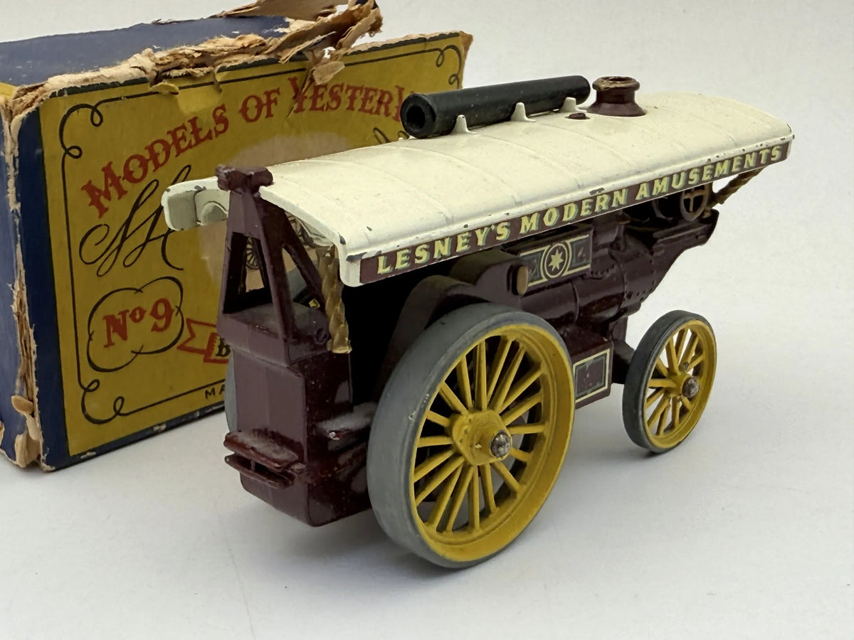 Traction Engine THE FOWLER BIG SHOWMAN ENGINE Matchbox 1:43 Made in England – zdjęcie 4