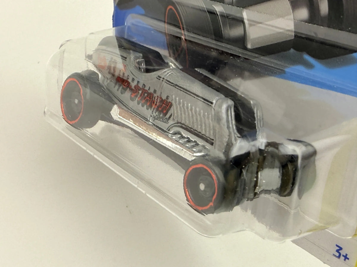 MO-STASH Experimentators Hot Wheels 2024 Srebrny 1:64 – zdjęcie 4