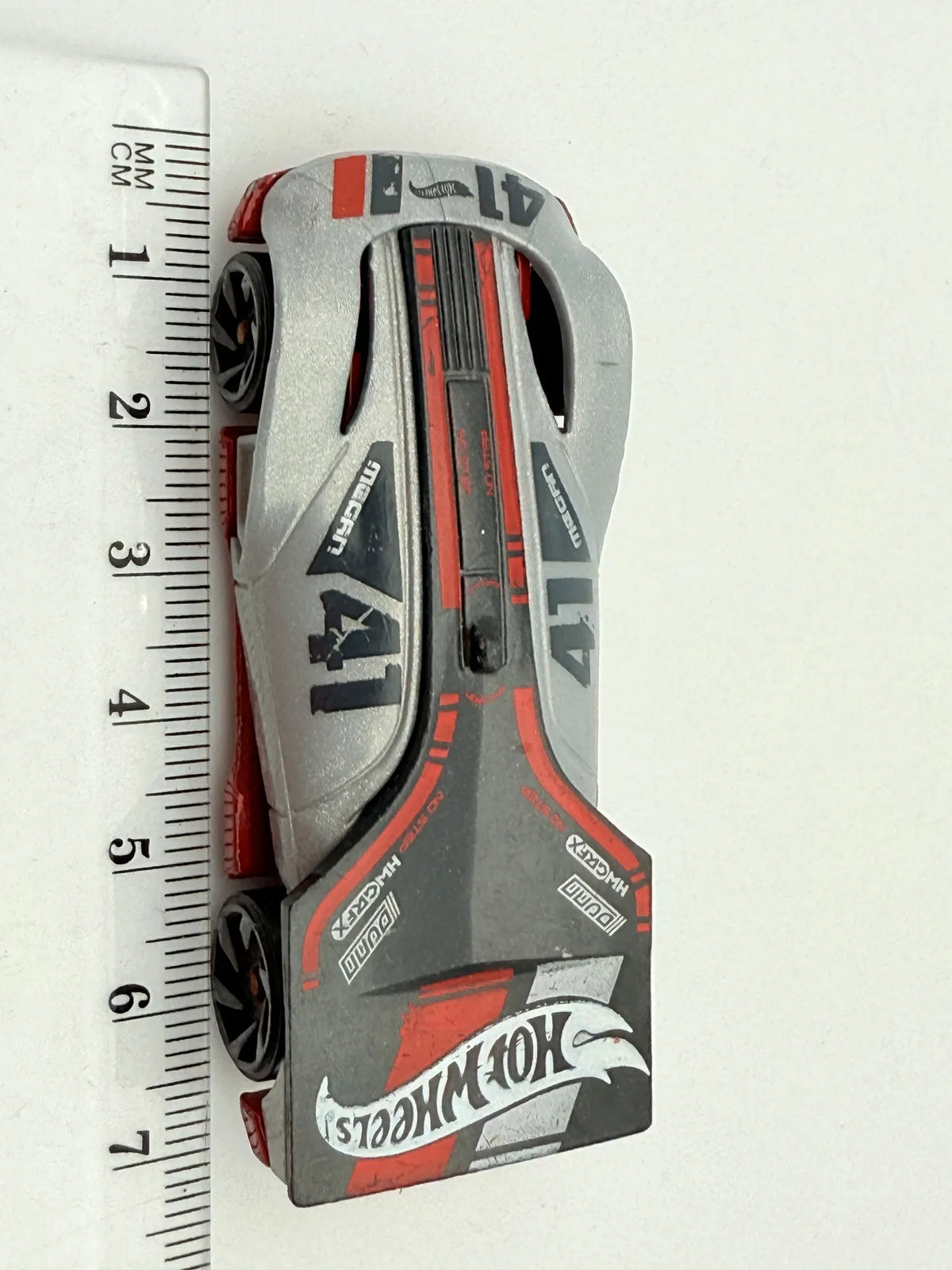 Rollin' Solo Hot Wheels Srebrny 1:64 – zdjęcie 4