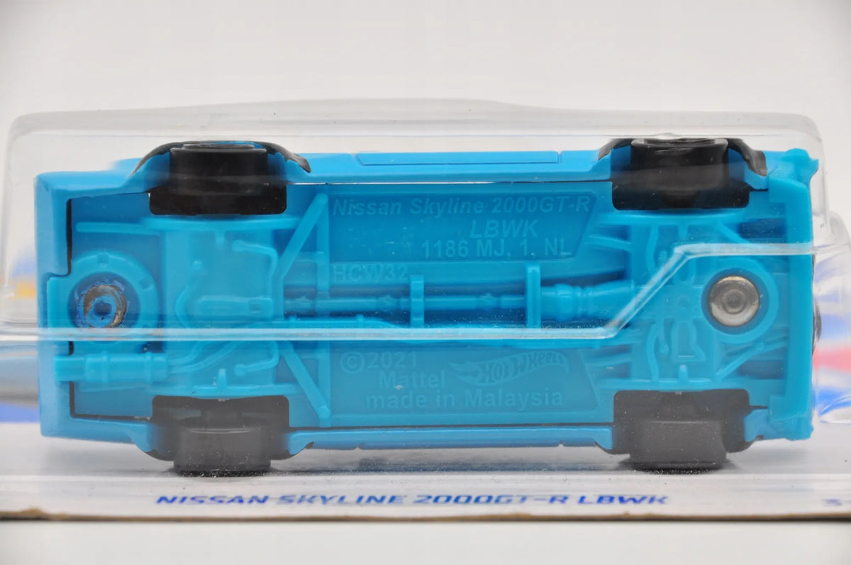 Nissan HW J-IMPORTS Hot Wheels 2022 Błękitny 1:64 – zdjęcie 4