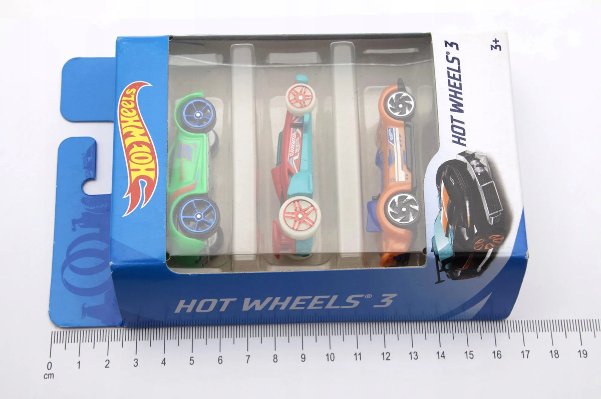 Hot Wheels 3 Pack Hot Wheels 2019 Zielony, 1:64 – zdjęcie 4