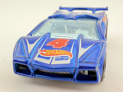 IMPAVIDO 1TM, Hot Wheels, Die cast 1185 MJ I NL, Niebieski, 1:64, Resoraki – zdjęcie 4