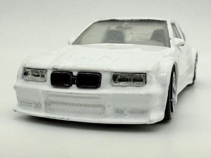 BMW M3, Bburago, Resoraki, die cast, 1:43, BIAŁY – zdjęcie 4