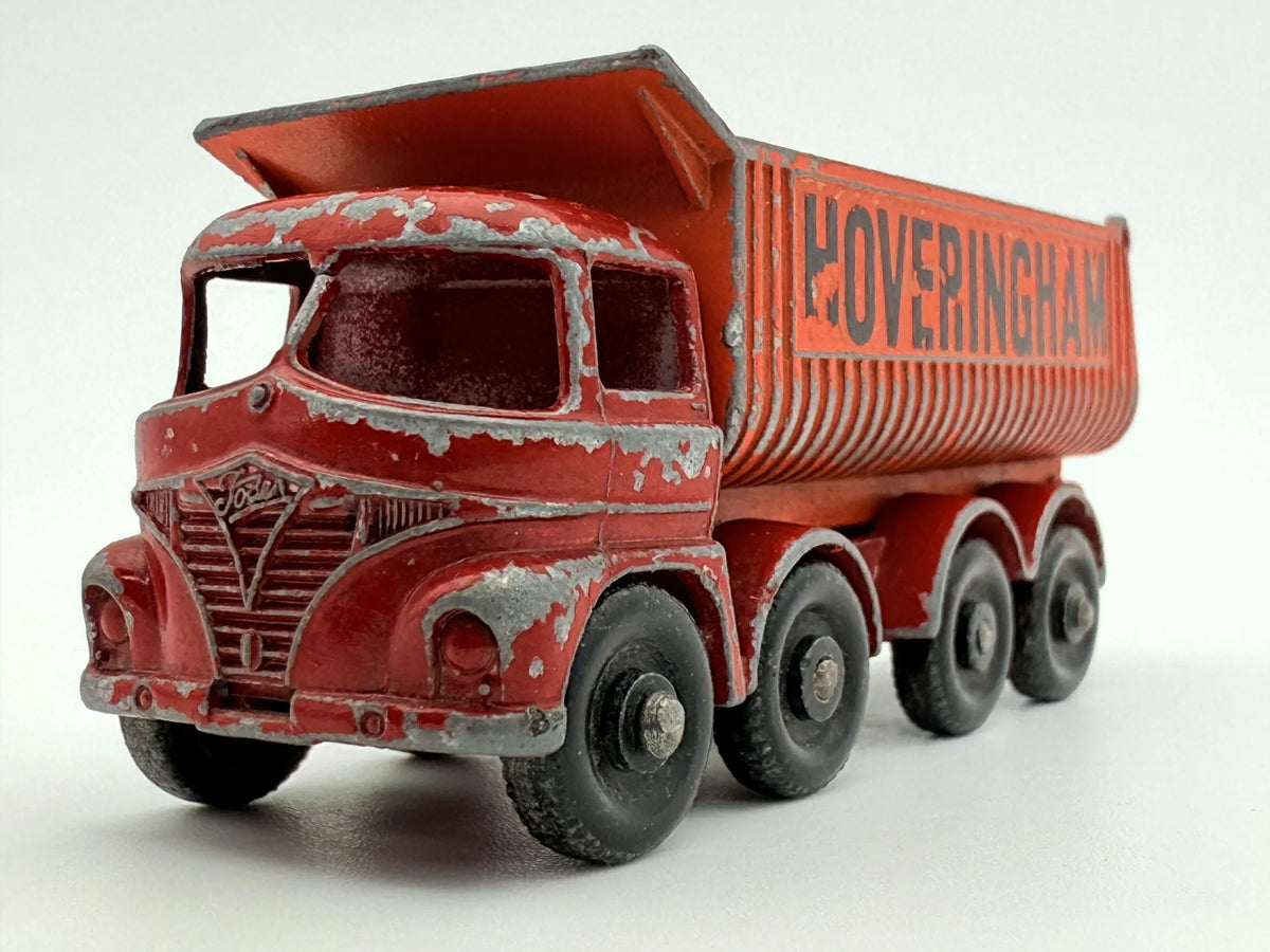 Hoveringham Tipper Lesney Czerwono-Pomarańczowy 1:64 Made in Anglia – zdjęcie 4
