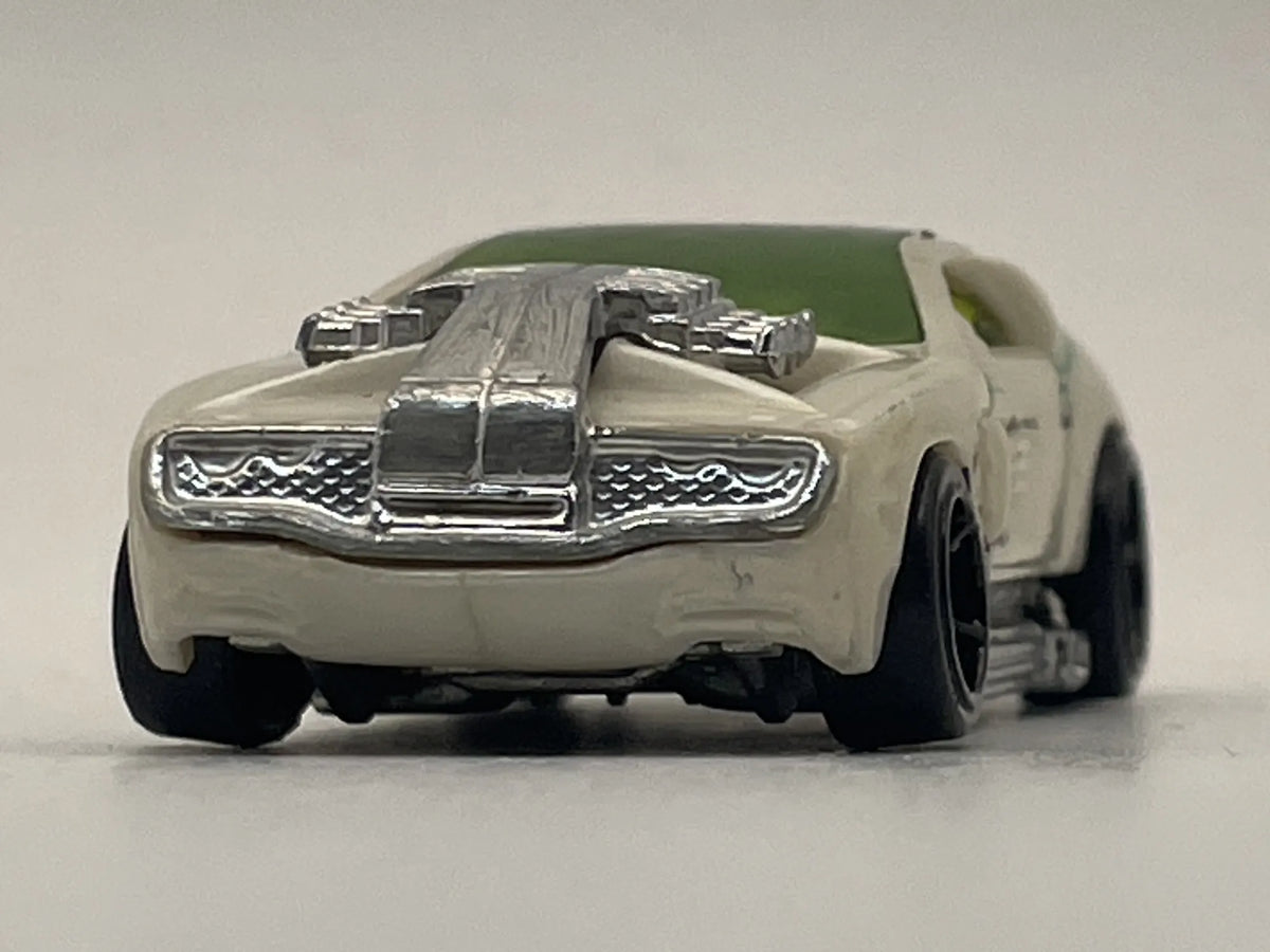 HOLLOWBACK, Hot Wheels, Die cast 536, Biały, 1:64, Resoraki – zdjęcie 4
