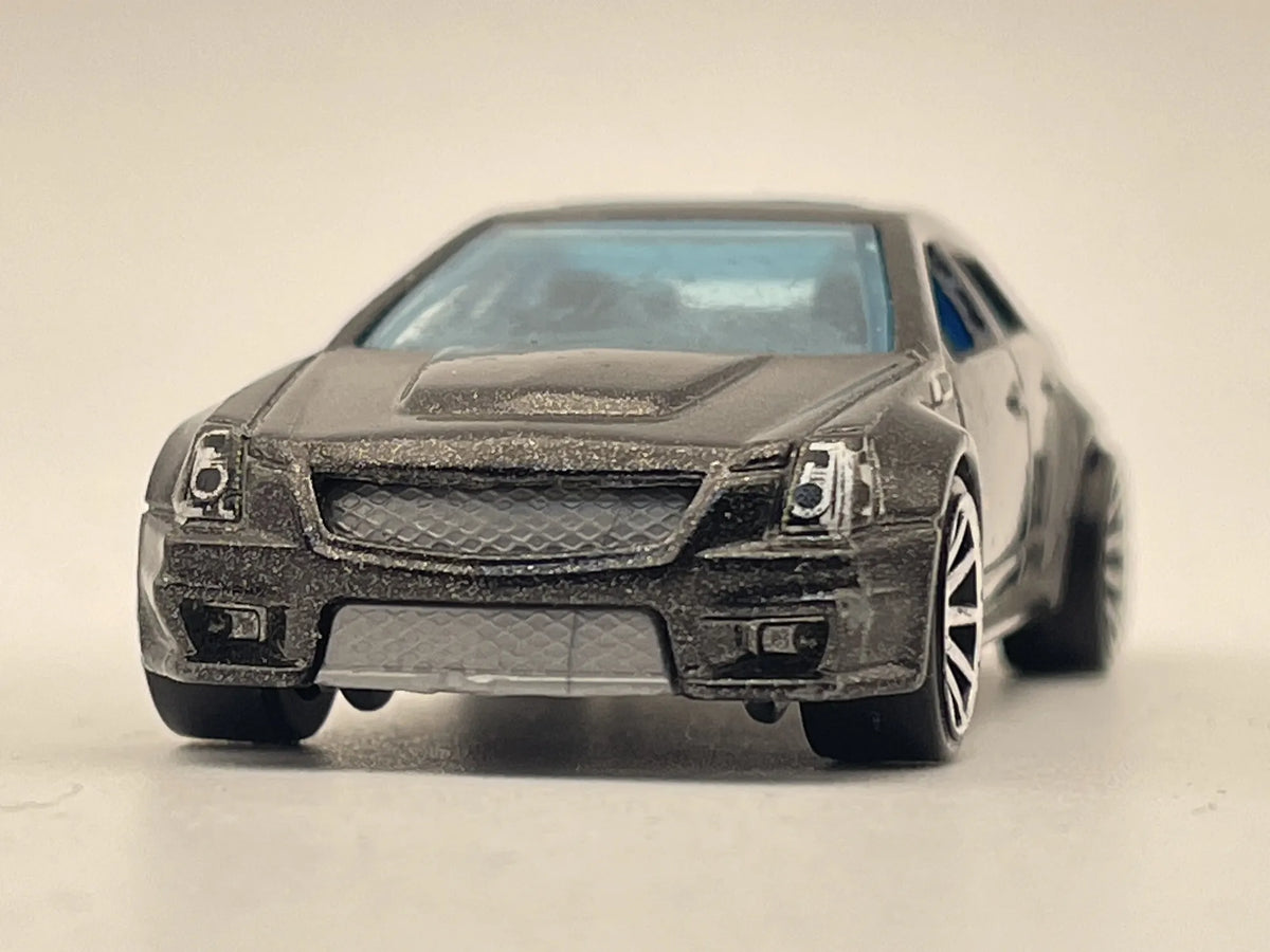 2009 CADILLAC CTS-V, Hot Wheels, Die cast B48, Czarny, 1:64, Resoraki – zdjęcie 4