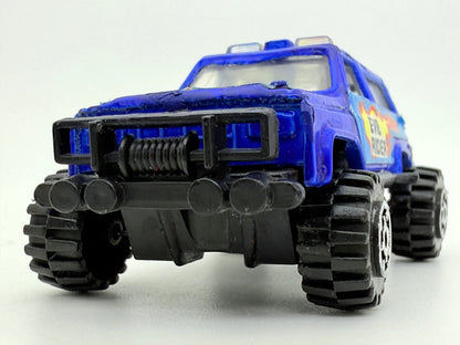 Samochód Terenowy Summer 1:64 Samochód terenowy EVIL RIDER Luzak Niebieski – zdjęcie 4