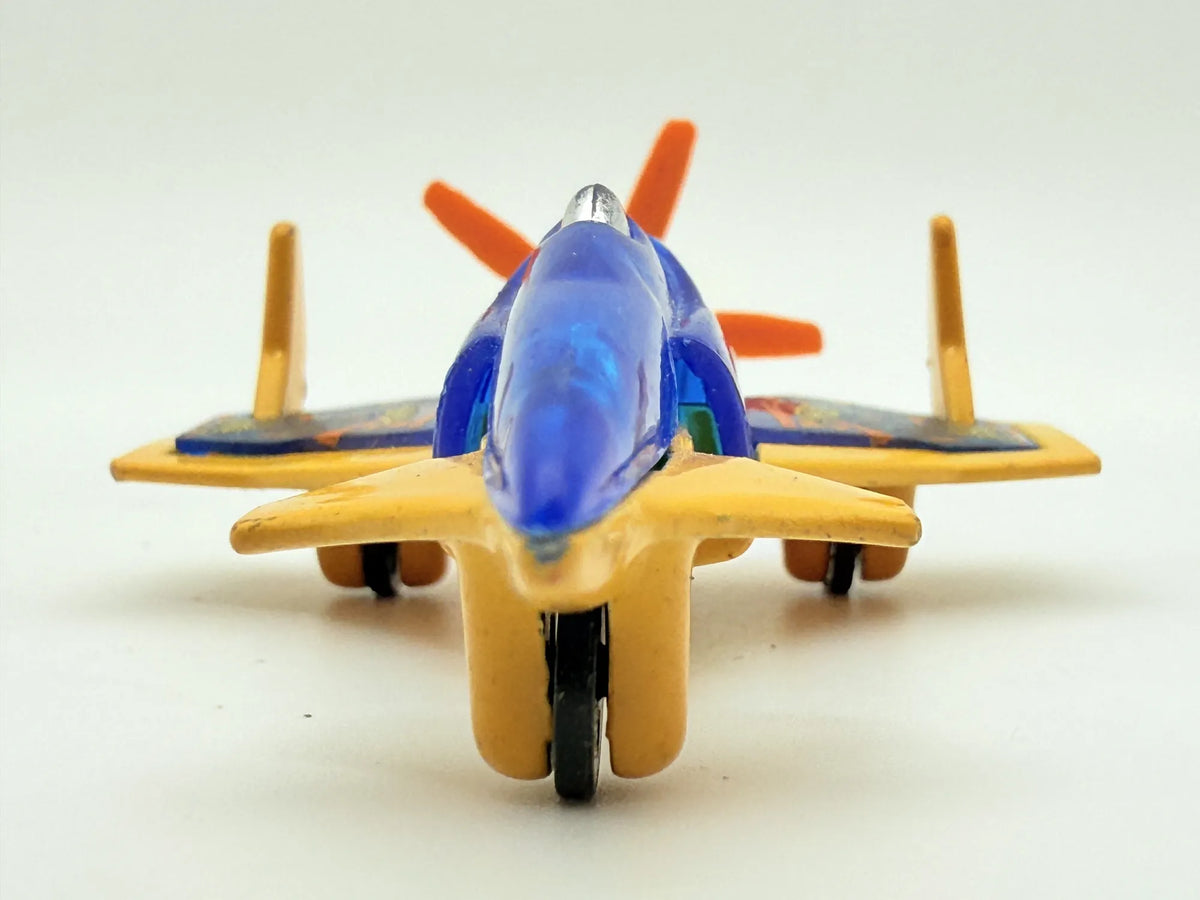 POISON ARROW, Hot Wheels, Die cast 3786 MJ1NI, Niebiesko-Żółty, 1:64, – zdjęcie 4