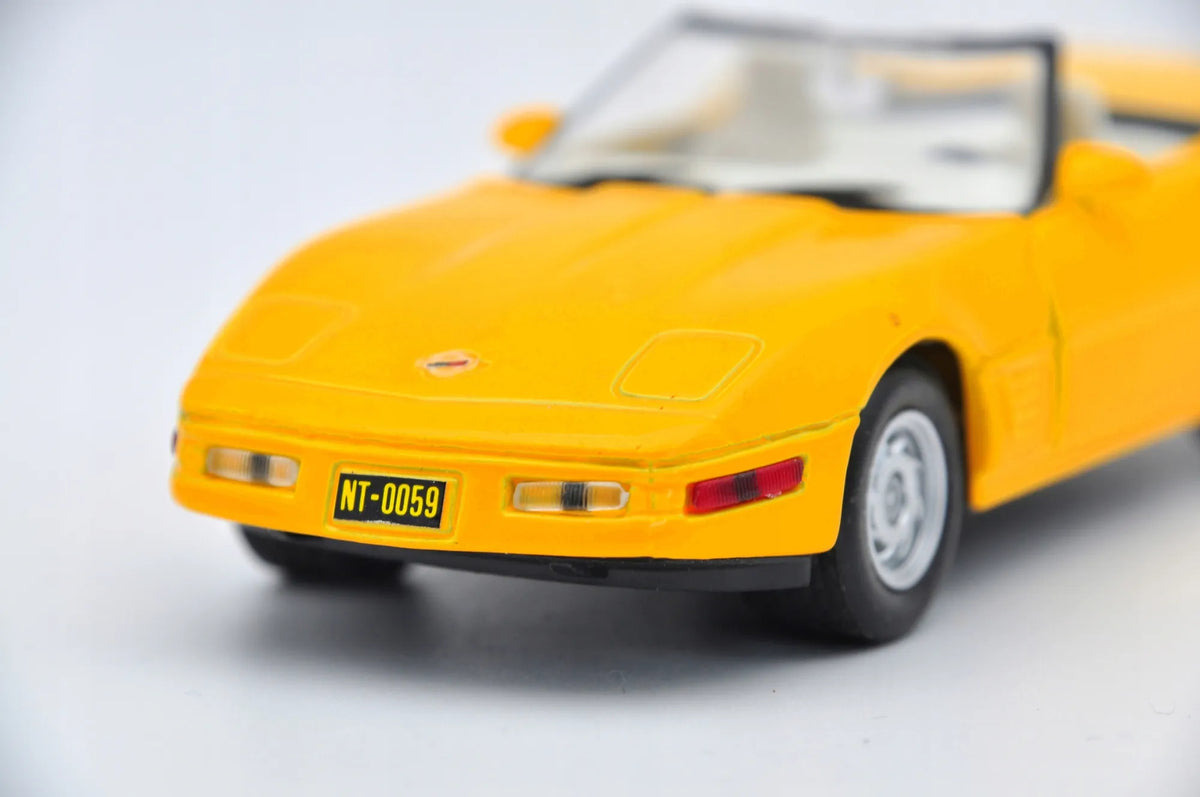 CORVETTE, Welly, Resoraki, Die cast 49733, Żółty, 1:36 – zdjęcie 4