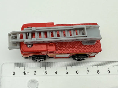Wóz Strażacki, Ciężarówka 385, Teamsterz, Resoraki, Die cast 1:64, Czerwony – zdjęcie 4