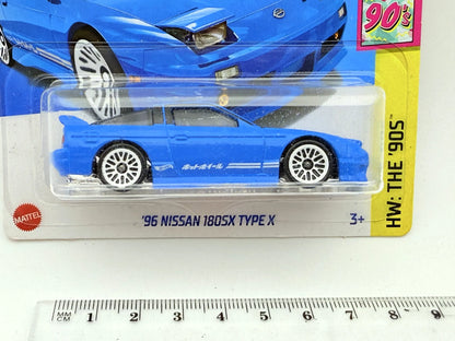 Nissan 180Sx Type X Hot Wheels Niebieski 1:64 – zdjęcie 4