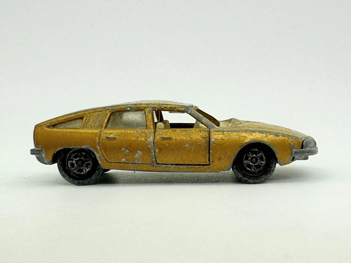 Bmc 1800 Pininfarina Matchbox Złoty 1:60 Made in Anglia – zdjęcie 4